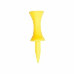 Masters Yellow Graduated Plastic Tees 45mm -Golf Clubs Shop Masters Plastic Graduated Tees TEP116 yellow