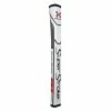 SuperStroke Traxion Pistol GT 1.0 Golf Putter Grip -Golf Clubs Shop Traxion Pistol GT 1.0 WHT RED GRY Front 1
