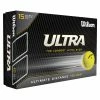Wilson Ultra Golf Yellow Balls (15 Ball Pack) -Golf Clubs Shop Wilson Ultra Golf Balls Box Yellow