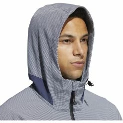 ADIDAS AdiCross Elements Rain Jacket -Golf Clubs Shop adidas adicross elements rain jacket collegiate navy white 05 25205.1632928850