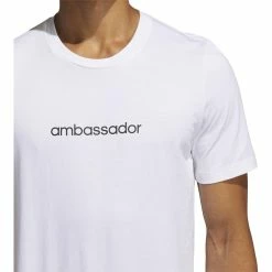ADIDAS AdiCross Graphic Tee -Golf Clubs Shop adidas adicross graphic tee white 03 74181.1632321210