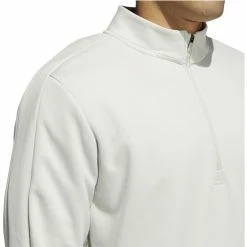 ADIDAS AdiCross Quarter Zip -Golf Clubs Shop adidas adicross quarter zip alumina 03 70545.1659042526