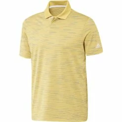 ADIDAS Contrast Stripe Polo -Golf Clubs Shop adidas contrast stripe polo almost yellow 01 26807.1671652581