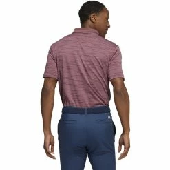 ADIDAS Contrast Stripe Polo -Golf Clubs Shop adidas contrast stripe polo quiet crimson 02 60803.1671650658