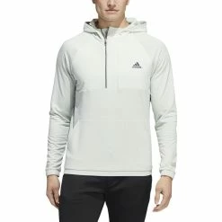 ADIDAS Fleece Anorak 1/4 Zip -Golf Clubs Shop adidas fleece anorak 1 4 zip linen green 01 58511.1673900400