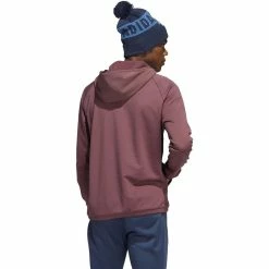 ADIDAS Fleece Anorak 1/4 Zip -Golf Clubs Shop adidas fleece anorak 1 4 zip quiet crimson 02 38778.1673904222