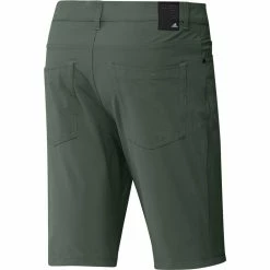 ADIDAS Go-To Five Pocket Shorts - 10 Inch -Golf Clubs Shop adidas go to five pocket short 10 inch green oxide 02 92103.1662670437