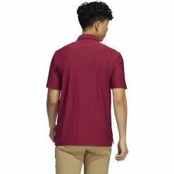 ADIDAS Go-To Pocket Polo -Golf Clubs Shop adidas go to pocket polo legacy burgundy 02 17662.1647960753