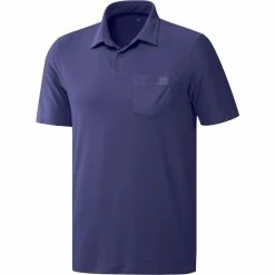 ADIDAS Go-To Pocket Polo -Golf Clubs Shop adidas go to pocket polo legacy indigo 01 50991.1647960753