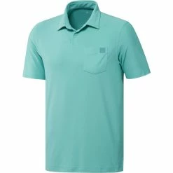ADIDAS Go-To Pocket Polo -Golf Clubs Shop adidas go to pocket polo semi mint rush 01 52185.1647960753