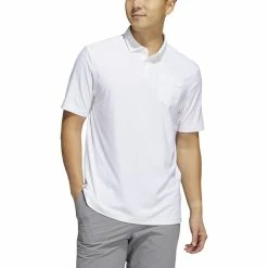 ADIDAS Go-To Pocket Polo -Golf Clubs Shop adidas go to pocket polo white 01 42142.1647960753