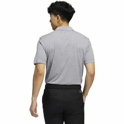 ADIDAS HEAT.RDY Heather Polo -Golf Clubs Shop adidas heat rdy heather polo grey three 02 67551.1647960886