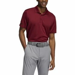 ADIDAS Performance Polo -Golf Clubs Shop adidas performance polo collegiate burgundy 01 30554.1647962622
