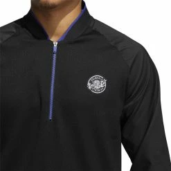 ADIDAS Primeblue 1/4 Zip Layering -Golf Clubs Shop adidas primeblue 1 4 zip layering semi night flash 03 03619.1659042807