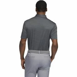 ADIDAS Spacedye Stripe Polo 15 ADIDAS Spacedye Stripe Polo -Golf Clubs Shop adidas spacedye stripe polo grey six black 02 08925.1647963243