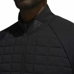 ADIDAS Statement 1/4 Zip -Golf Clubs Shop adidas statement 1 4 zip black 03 44272.1636651155