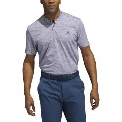 ADIDAS Texture Stripe Polo -Golf Clubs Shop adidas texture stripe polo crew navy bliss lilac 01 76929.1673900136