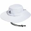 ADIDAS Wide-Brim Sun Hat -Golf Clubs Shop adidas wide brim sun hat white 01 06672.1647530732