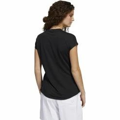ADIDAS Women's Essentials Crew Polo -Golf Clubs Shop adidas womens essentials crew polo black 02 08708.1647971302