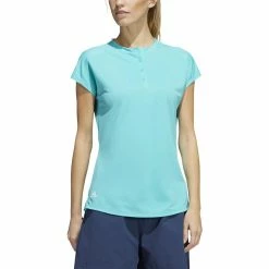 ADIDAS Women's Essentials Crew Polo -Golf Clubs Shop adidas womens essentials crew polo semi mint rush 01 97725.1647971302