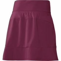 ADIDAS Women's Frill Skort - 16 Inch -Golf Clubs Shop adidas womens frill skort 16 inch legacy burgundy 02 38693.1678993890