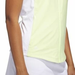 ADIDAS Women's Full Zip Vest -Golf Clubs Shop adidas womens full zip vest hi res yellow 02 56653.1659042132