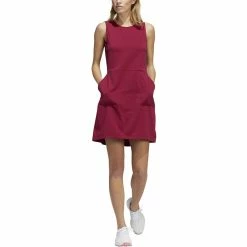 ADIDAS Women's Go-To Dress -Golf Clubs Shop adidas womens go to dress legacy burgundy 01 21453.1647969688
