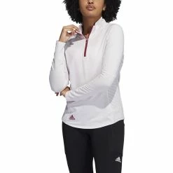ADIDAS Women's HEAT.RDY Mock -Golf Clubs Shop adidas womens heat rdy mock almost pink 01 09988.1676598796