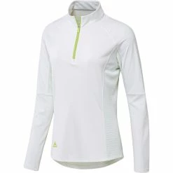 ADIDAS Women's HEAT.RDY Mock -Golf Clubs Shop adidas womens heat rdy mock white 01 06614.1676590214
