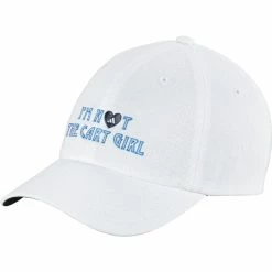 ADIDAS Women's I'm Not The Cart Girl Hat -Golf Clubs Shop adidas womens im not the cart girl hat white 01 41488.1647529496