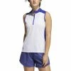 ADIDAS Women's Primeblue Colorblock Racerback Polo -Golf Clubs Shop adidas womens primeblue colorblock racerback polo white 01 62492.1659042810
