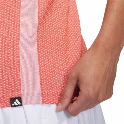 ADIDAS Women's Primeknit Sleeveless Polo -Golf Clubs Shop adidas womens primeknit sleeveless polo preloved red 03 19520.1676592287