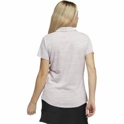 ADIDAS Women's Space-Dyed Polo 22 ADIDAS Women's Space-Dyed Polo -Golf Clubs Shop adidas womens space dyed polo almost pink legacy burgundy 02 69099.1647973321