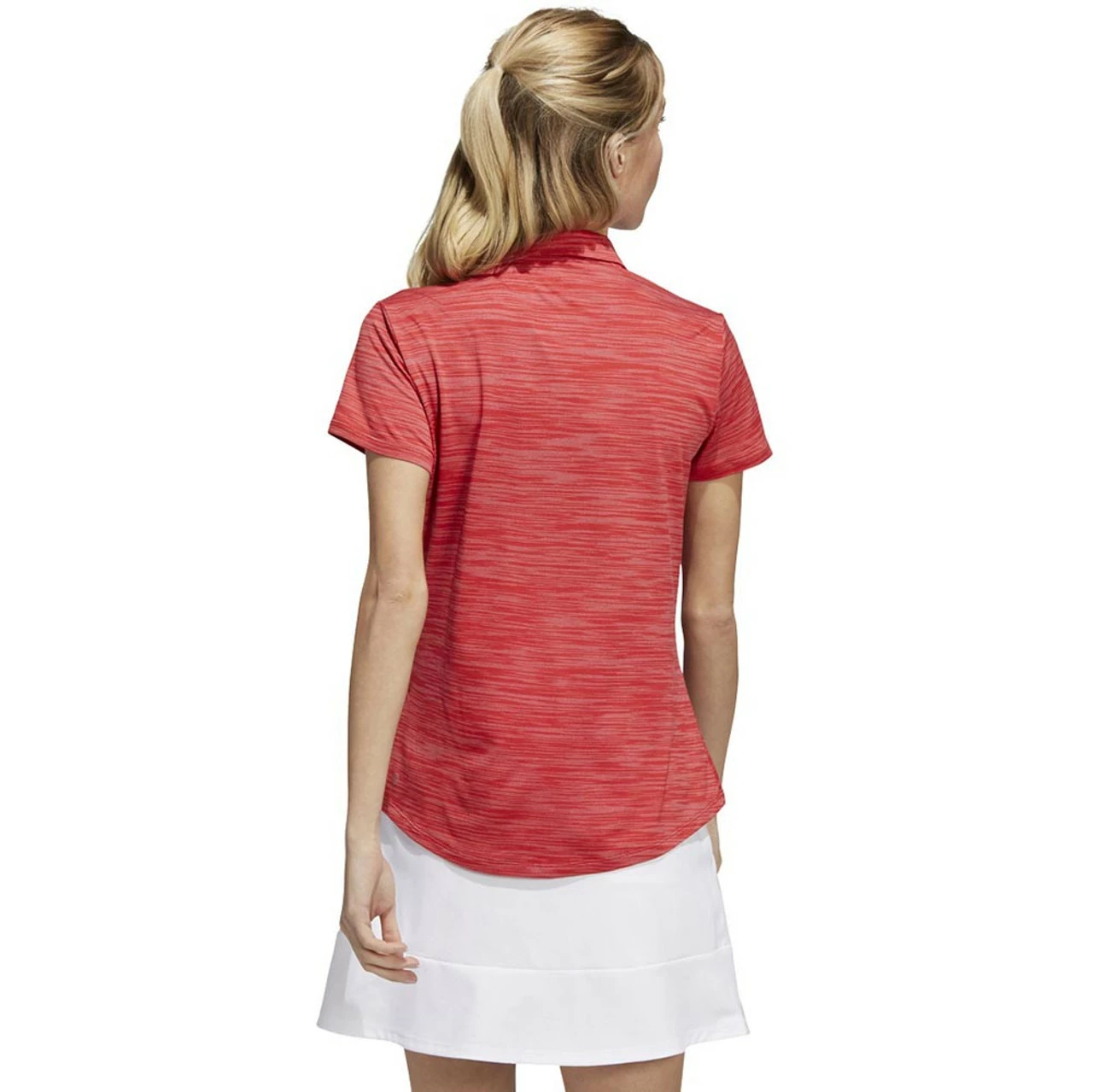 ADIDAS Women's Space-Dyed Polo 12 ADIDAS Women's Space-Dyed Polo - Image 12