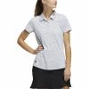 ADIDAS Women's Space-Dyed Polo -Golf Clubs Shop adidas womens space dyed polo white black 01 43110.1647973321