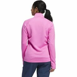 ADIDAS Women's Textured Layer Jacket -Golf Clubs Shop adidas womens textured layer jacket screaming pink 02 04281.1633102078