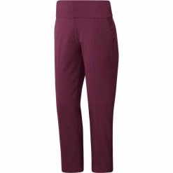 ADIDAS Women's Ultimate365 Ankle Pants -Golf Clubs Shop adidas womens ultimate 365 ankle pant legacy burgundy 01 36600.1662670243