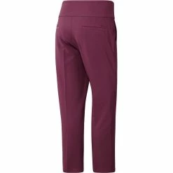 ADIDAS Women's Ultimate365 Ankle Pants -Golf Clubs Shop adidas womens ultimate 365 ankle pant legacy burgundy 02 86755.1662670243