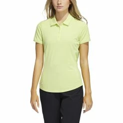 ADIDAS Women's Ultimate 365 Solid Polo -Golf Clubs Shop adidas womens ultimate 365 solid polo pulse lime 01 83481.1678999876