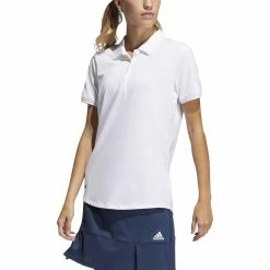 ADIDAS Women's Ultimate 365 Solid Polo -Golf Clubs Shop adidas womens ultimate 365 solid polo white 01 41285.1678999876