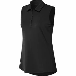 ADIDAS Women's Ultimate 365 Solid Sleeveless Polo -Golf Clubs Shop adidas womens ultimate 365 solid sleeveless polo black 01 17897.1662670227