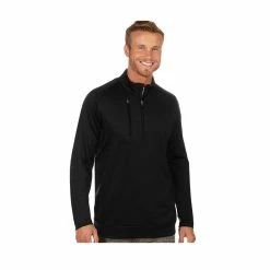Antigua Generation Pullover -Golf Clubs Shop antigua generation pullover black 01 92937.1645209308