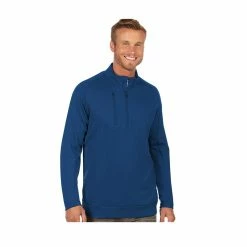 Antigua Generation Pullover -Golf Clubs Shop antigua generation pullover dark royal 01 37934.1645209308