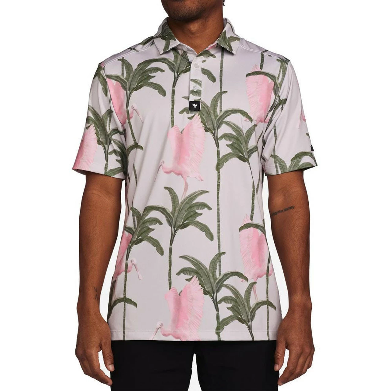Bad Birdie Flamingo Low Polo 2 Bad Birdie Flamingo Low Polo - Image 2