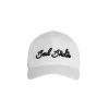 Bad Birdie Script Hat -Golf Clubs Shop bad birdie script hat white 01 32780.1647440698