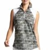 Bermuda Sands Womens Rowan Sublimated Sleeveless Polo -Golf Clubs Shop bermuda sands womens rowan sublimated sleeveless polo white 01 66458.1659117478
