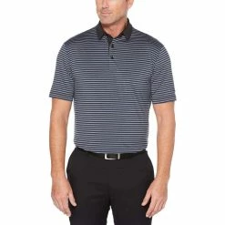 Callaway 3-Color Stripe Polo -Golf Clubs Shop callaway 3 color stripe polo caviar 01 13493.1676589752
