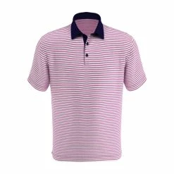 Callaway 3-Color Stripe Polo -Golf Clubs Shop callaway 3 color stripe polo pink sunset 01 66796.1676594282