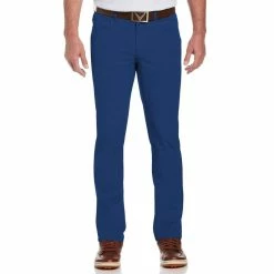 Callaway 5-Pocket Horizontal Textured Pants -Golf Clubs Shop callaway 5 pocket horizontal textured pant deep navy heather 01 16722.1659553163