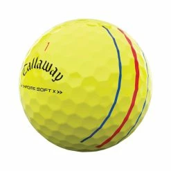 Callaway Chrome Soft X 2022 Triple Track Yellow Golf Balls 5 Callaway Chrome Soft X 2022 Triple Track Yellow Golf Balls -Golf Clubs Shop callaway chrome soft x triple track yellow golf balls angle